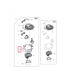 43000526 - Copertura motore bianchi lei1000, barista