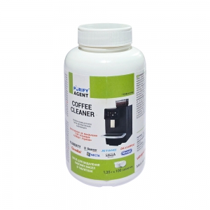 PURCLE001 - Limpiador de café pa 135g. (100x1.35g), removedor de aceite en pastillas