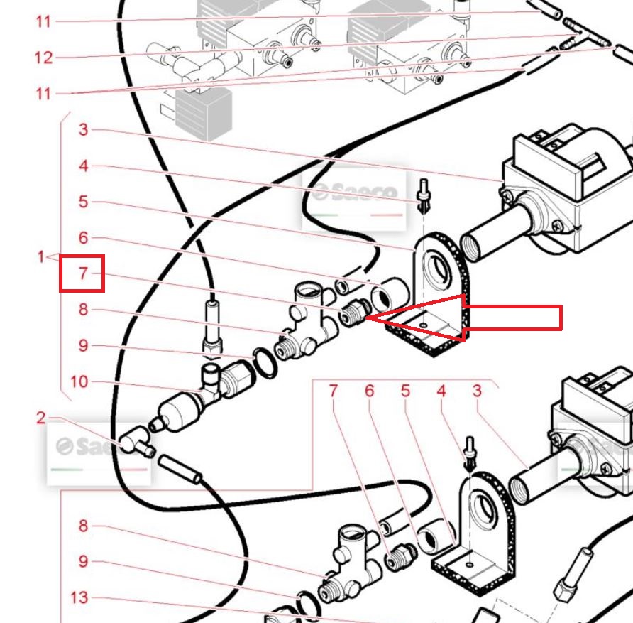 11032615 - Fitting adapter valve