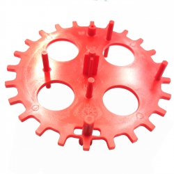 Z0230030159IC - Пластикове червоне коліщатко mm.54 xs