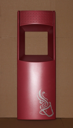 11001931 - Червона пластикова рамка