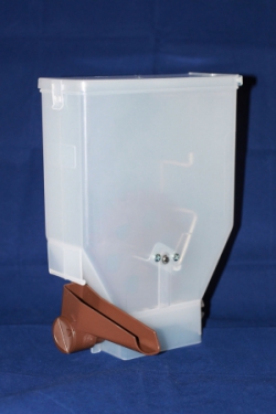 11007286 - Пластиковий прозорий контейнер для кави 2,7 л